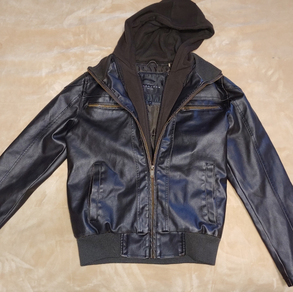 Leather SeanJohn New York jacket - Picture 1 of 10
